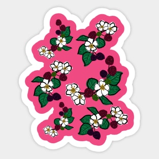 Blackberries Sticker